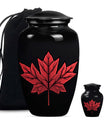 leaf urn for memorial burials