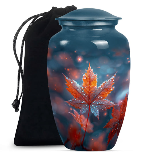 mapple leaf urn