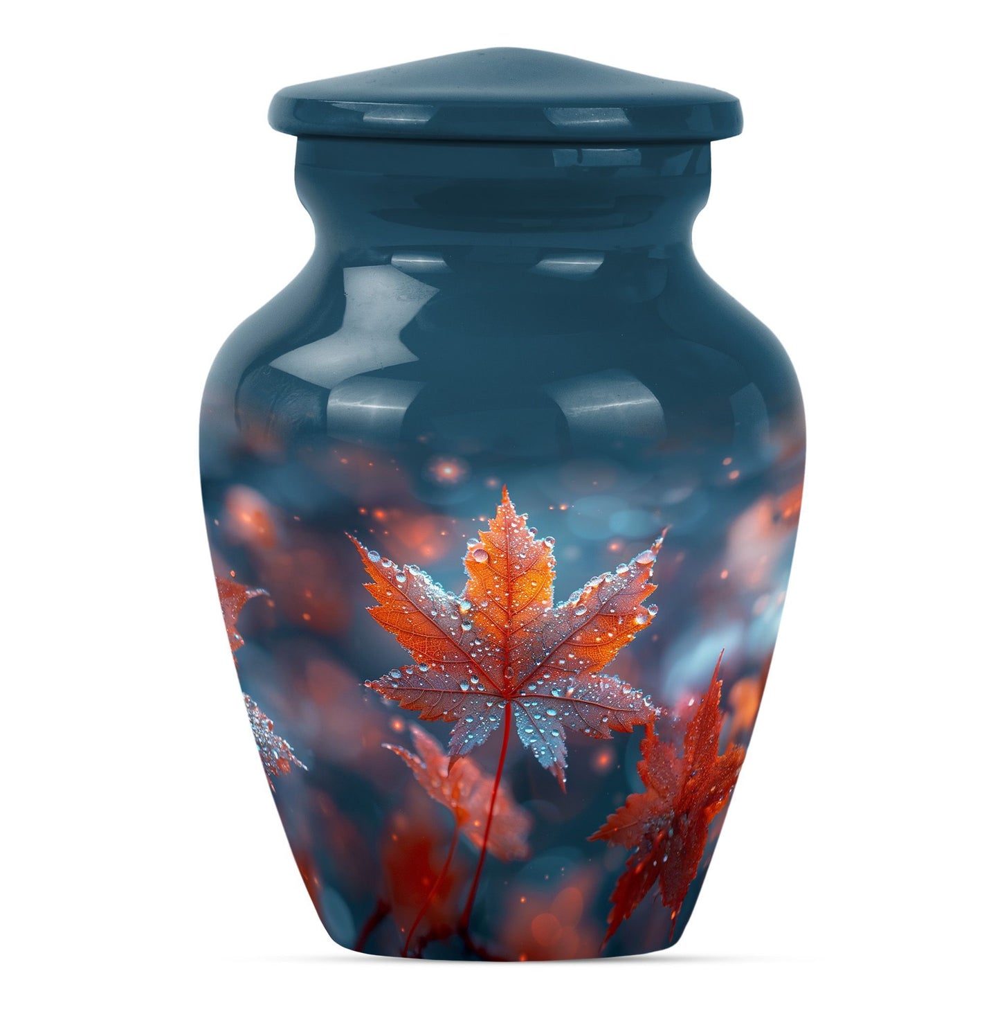 mapple leaf urn