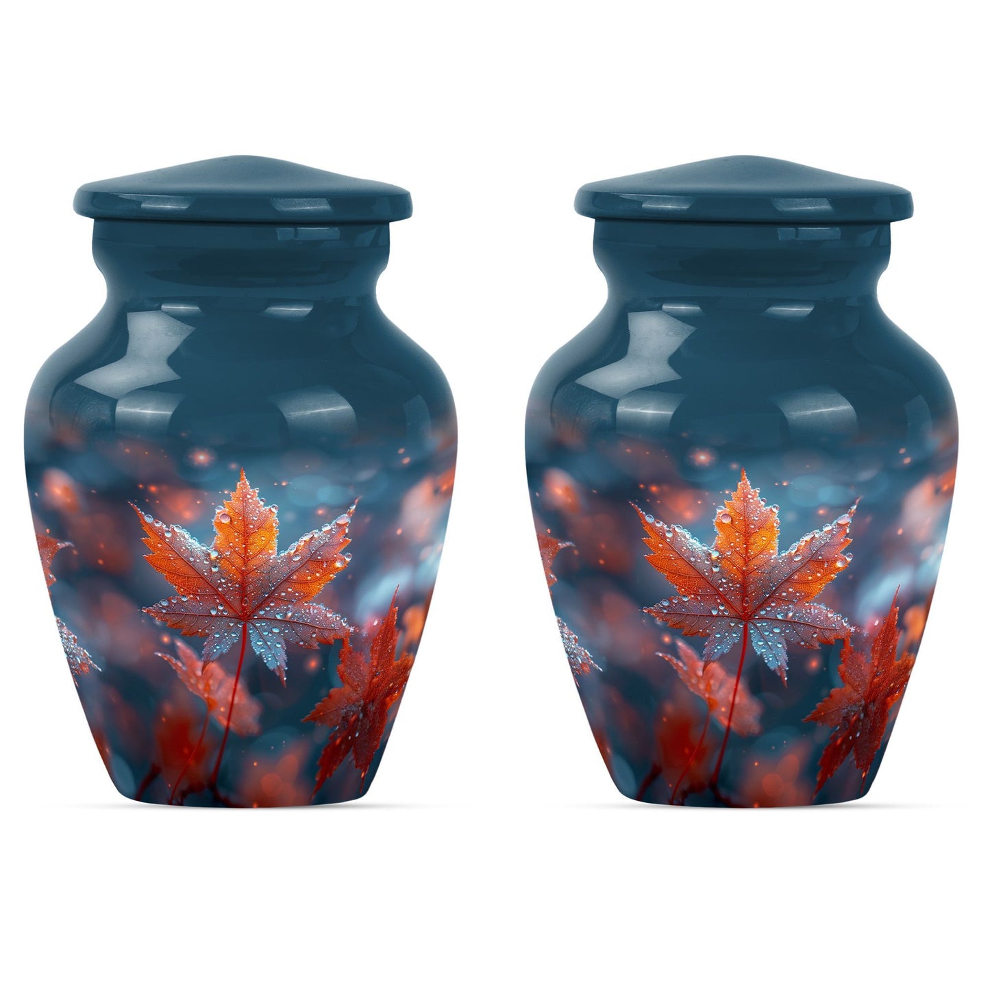 mapple leaf urn