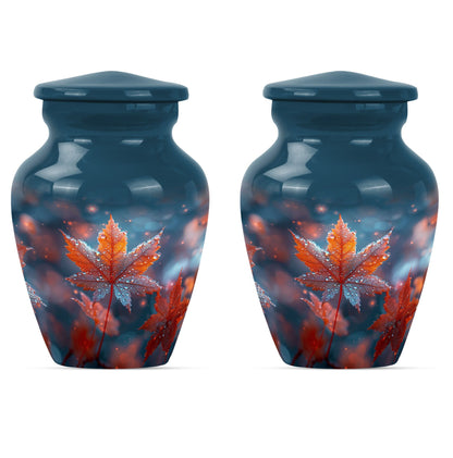 mapple leaf urn