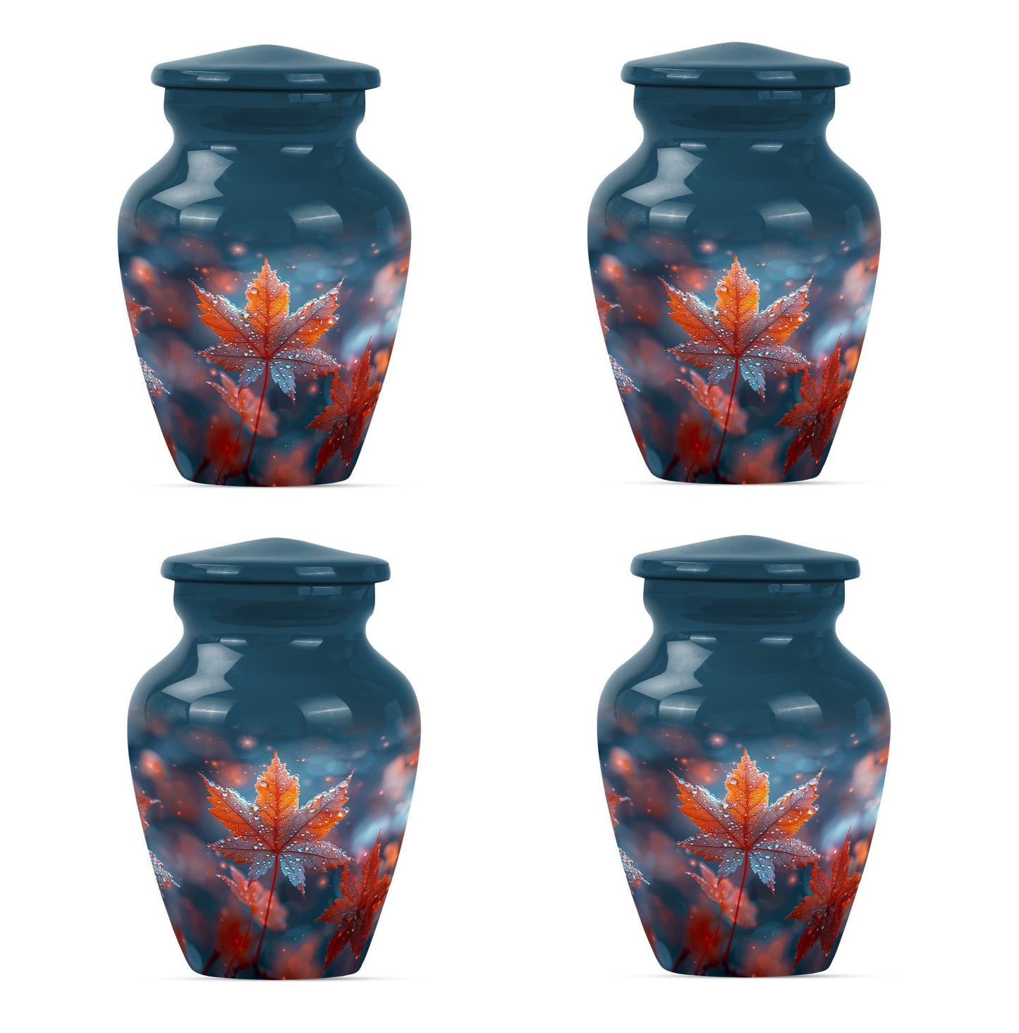 mapple leaf urn