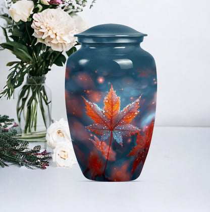 mapple leaf urn