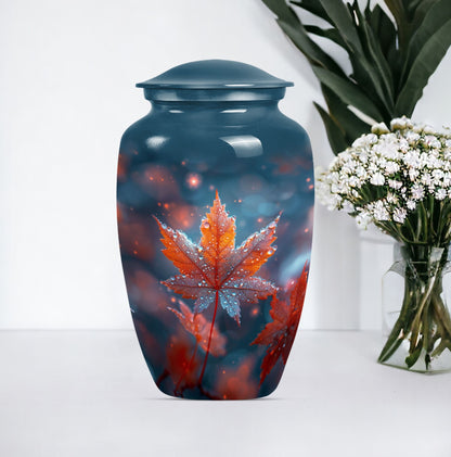 mapple leaf urn