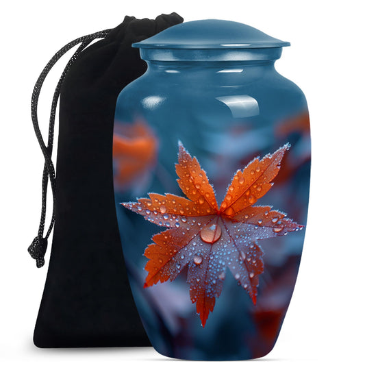mapple leaf memorial urn.
