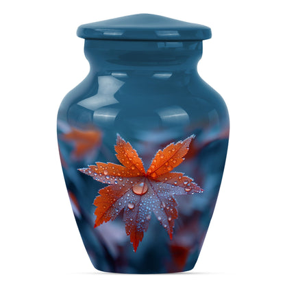 mapple leaf memorial urn.