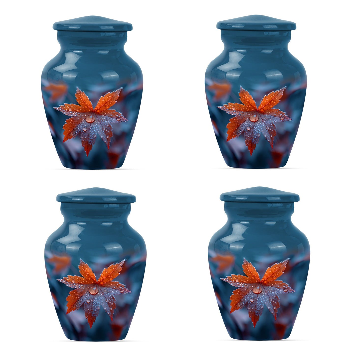 mapple leaf memorial urn.