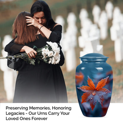 mapple leaf memorial urn.