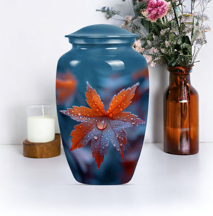 mapple leaf memorial urn.