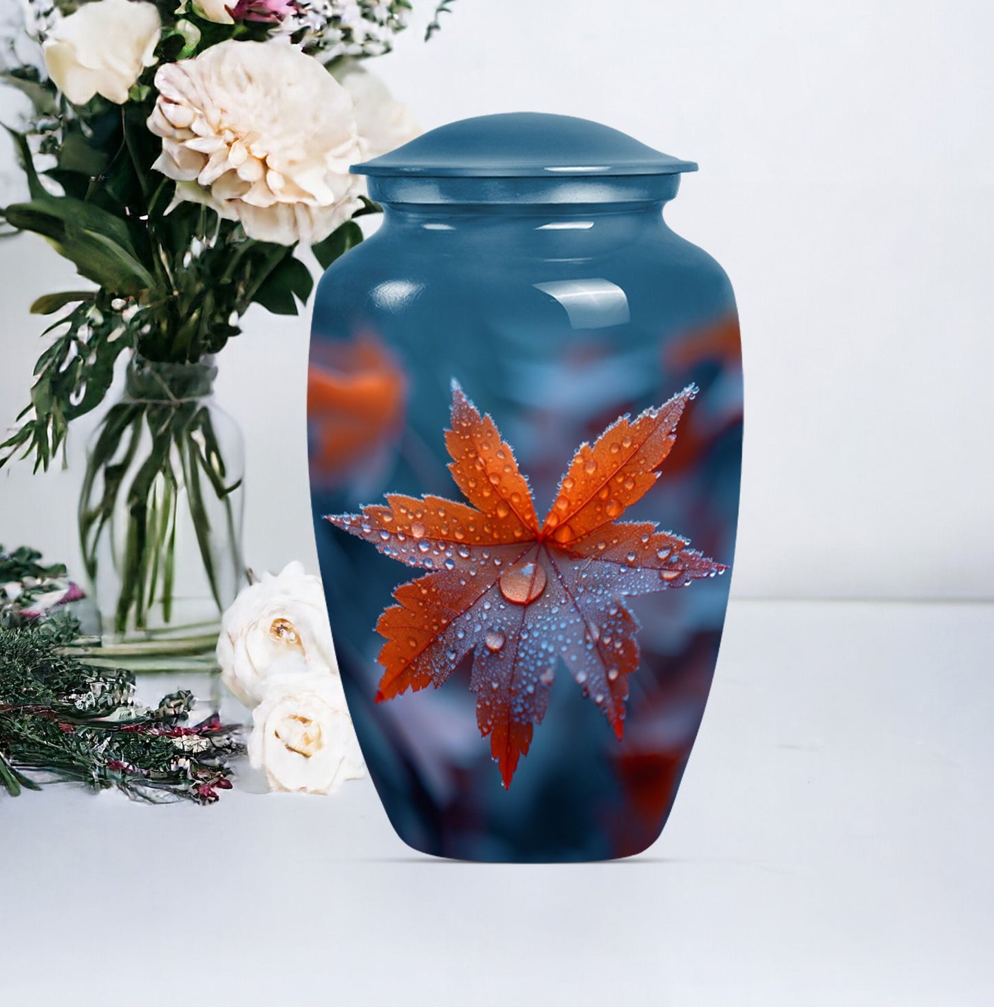 mapple leaf memorial urn.