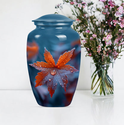 mapple leaf memorial urn.