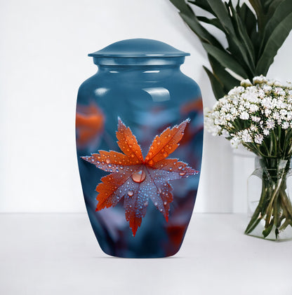 mapple leaf memorial urn.