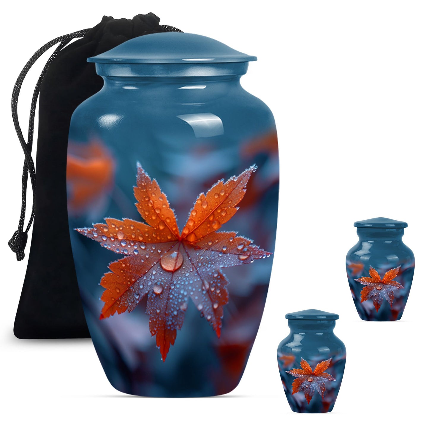 mapple leaf memorial urn.