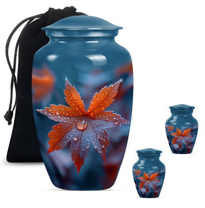 mapple leaf memorial urn.