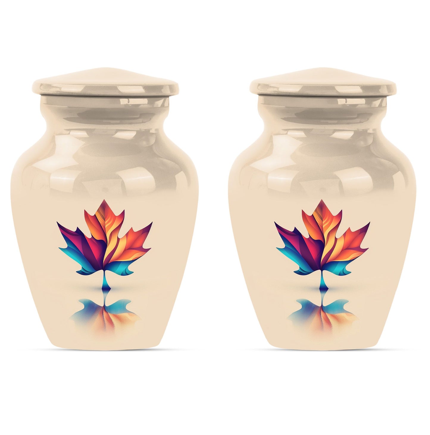 mapple leaf urn, classic design for both male and female