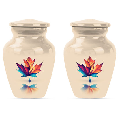mapple leaf urn, classic design for both male and female