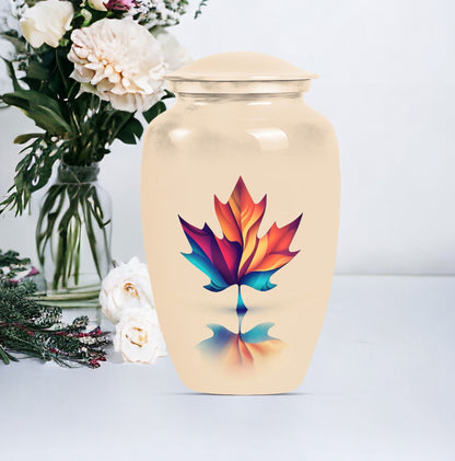 mapple leaf urn, classic design for both male and female