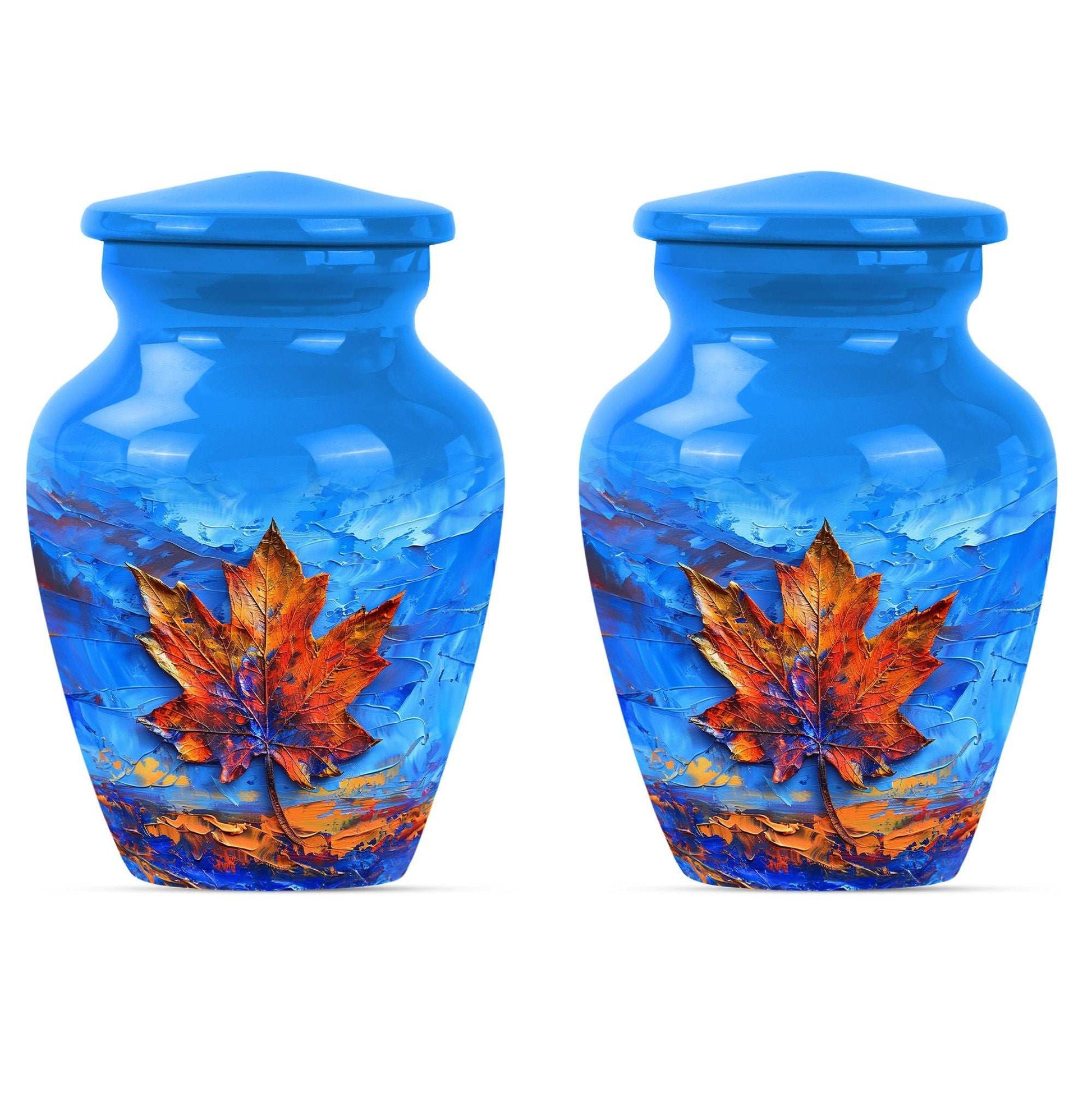 Mapple Leaf Theme 3 Inch Keepsake Pack of 2