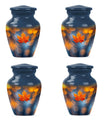 Mapple Leaf Theme 3 Inch Keepsake Pack of 4