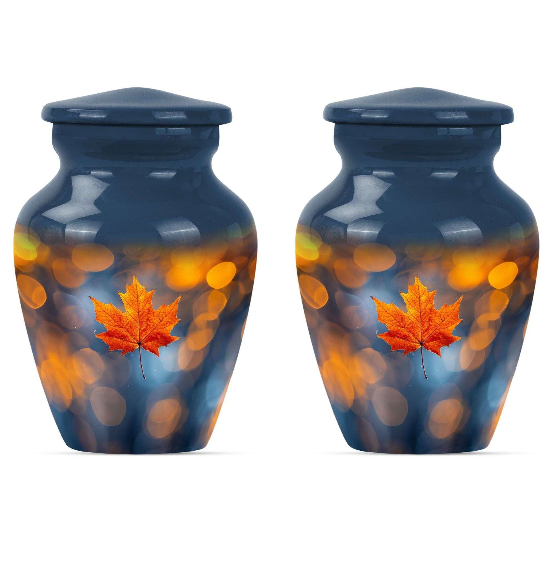 Mapple Leaf Theme 3 Inch Keepsake Pack of 2