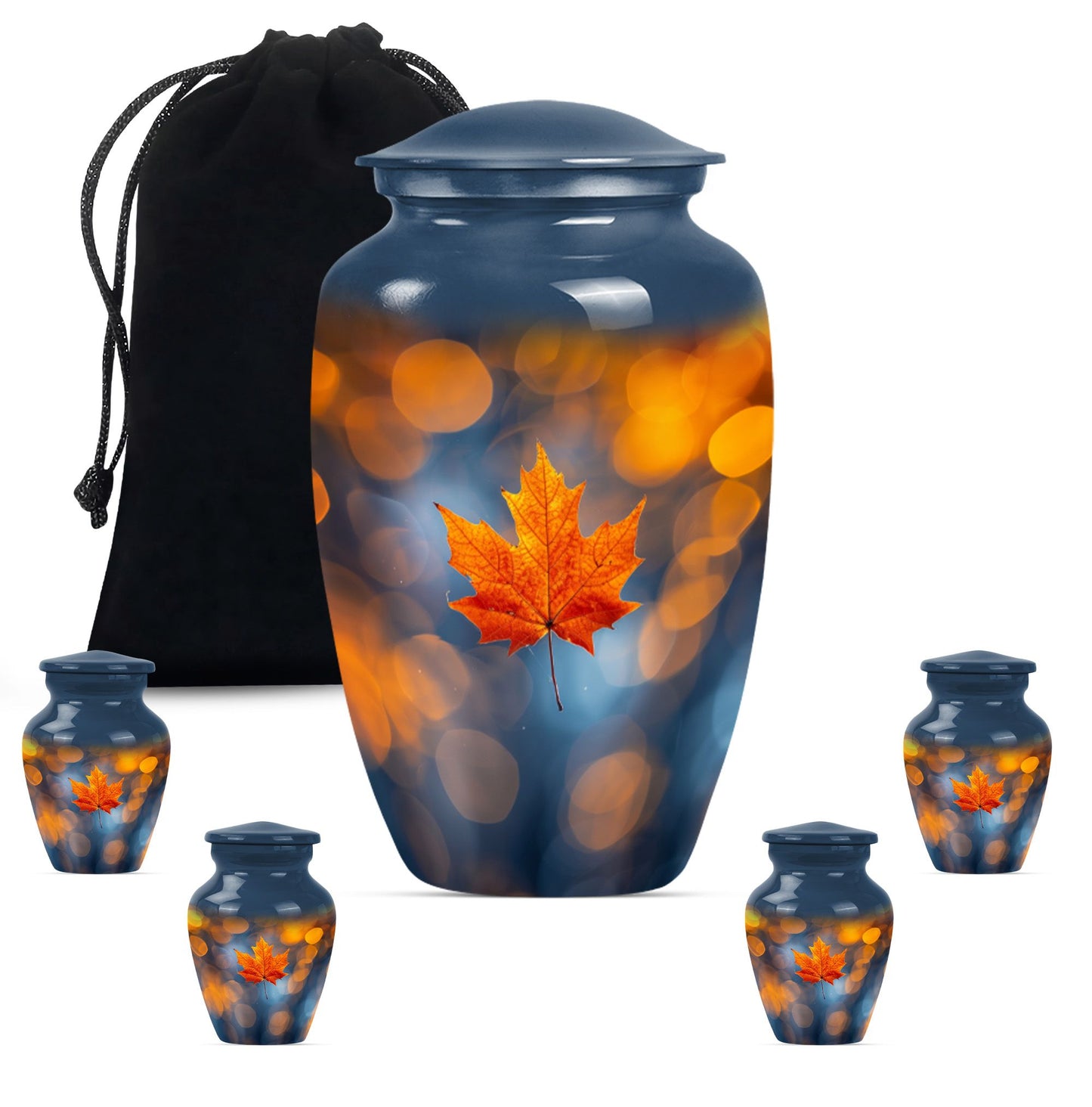 mapple leaf cremation urn