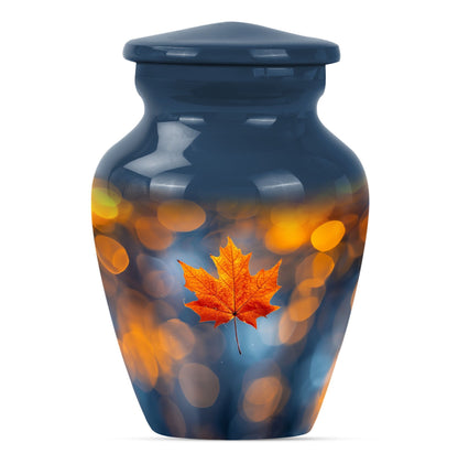 mapple leaf cremation urn
