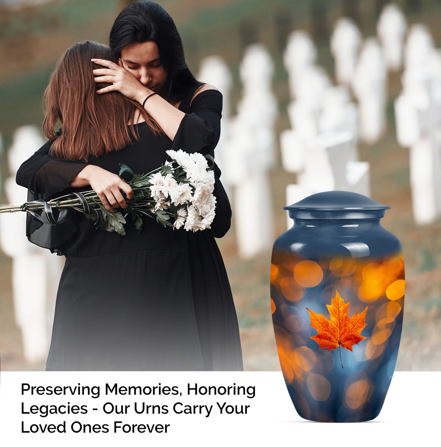 mapple leaf cremation urn
