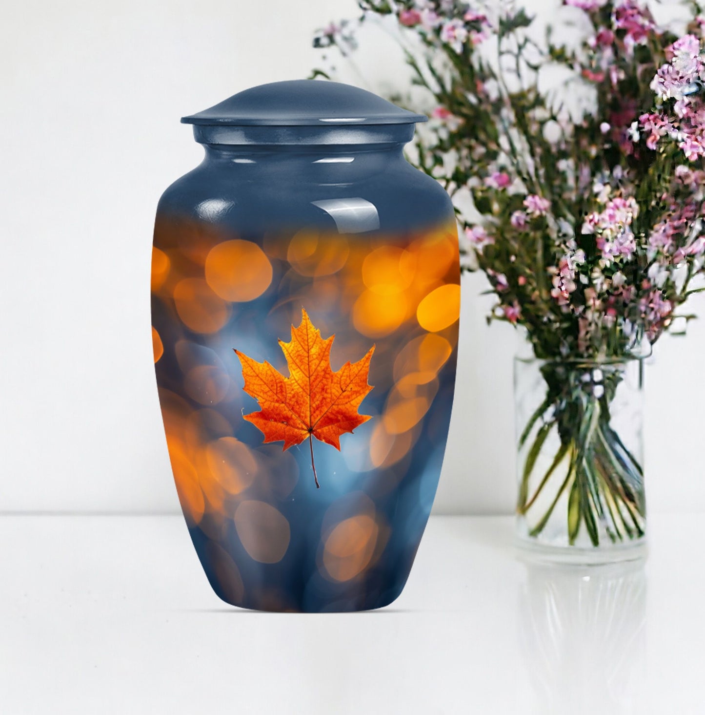 mapple leaf cremation urn