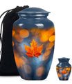 mapple leaf cremation urn