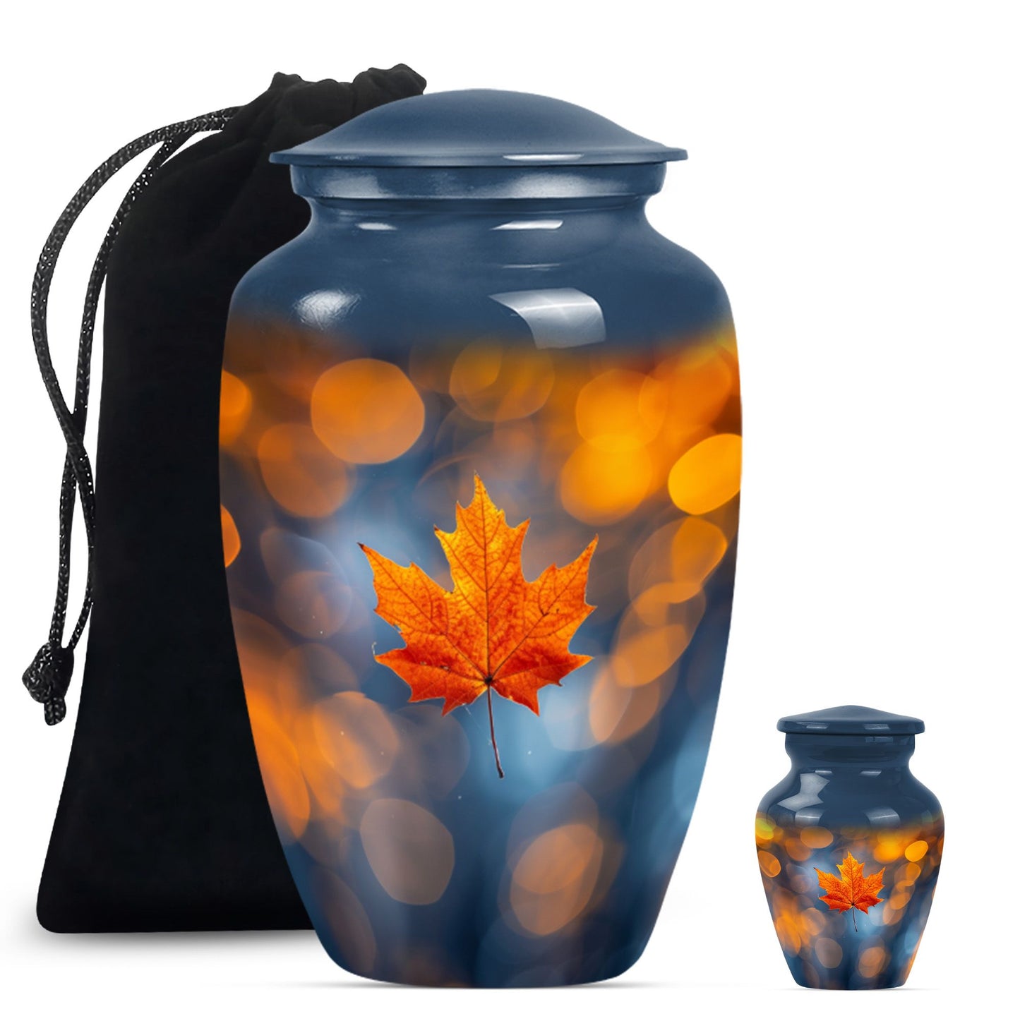 mapple leaf cremation urn
