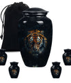 10 inch classic tiger urn,