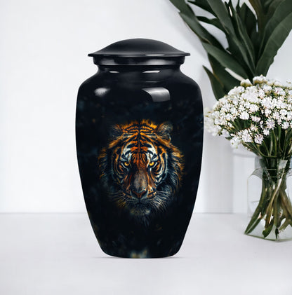 10 inch classic tiger urn,