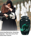 Tiger Urn, burial urn for cremation ashes 