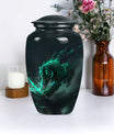 Tiger Urn, burial urn for cremation ashes 