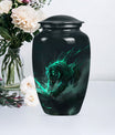 Tiger Urn, burial urn for cremation ashes 