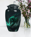 Tiger Urn, burial urn for cremation ashes 