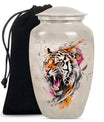 tiger urn