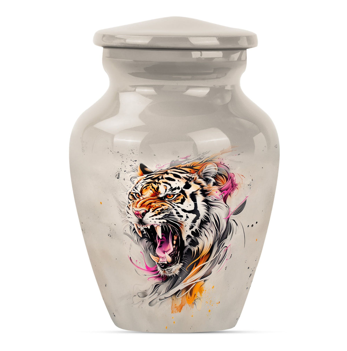 tiger urn