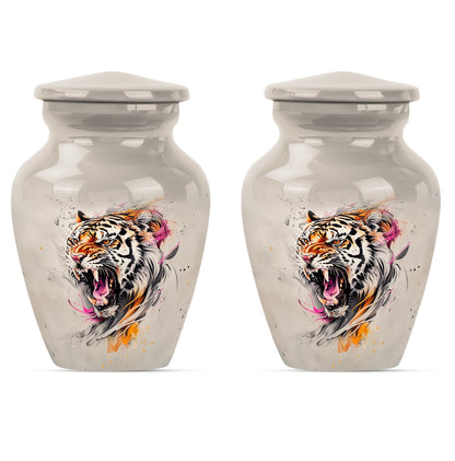 tiger urn