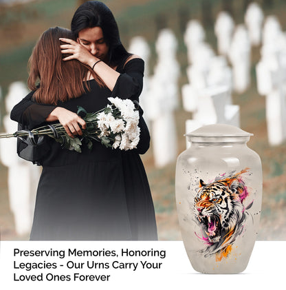 tiger urn