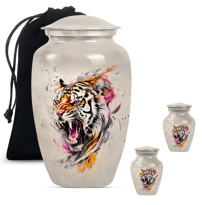 tiger urn