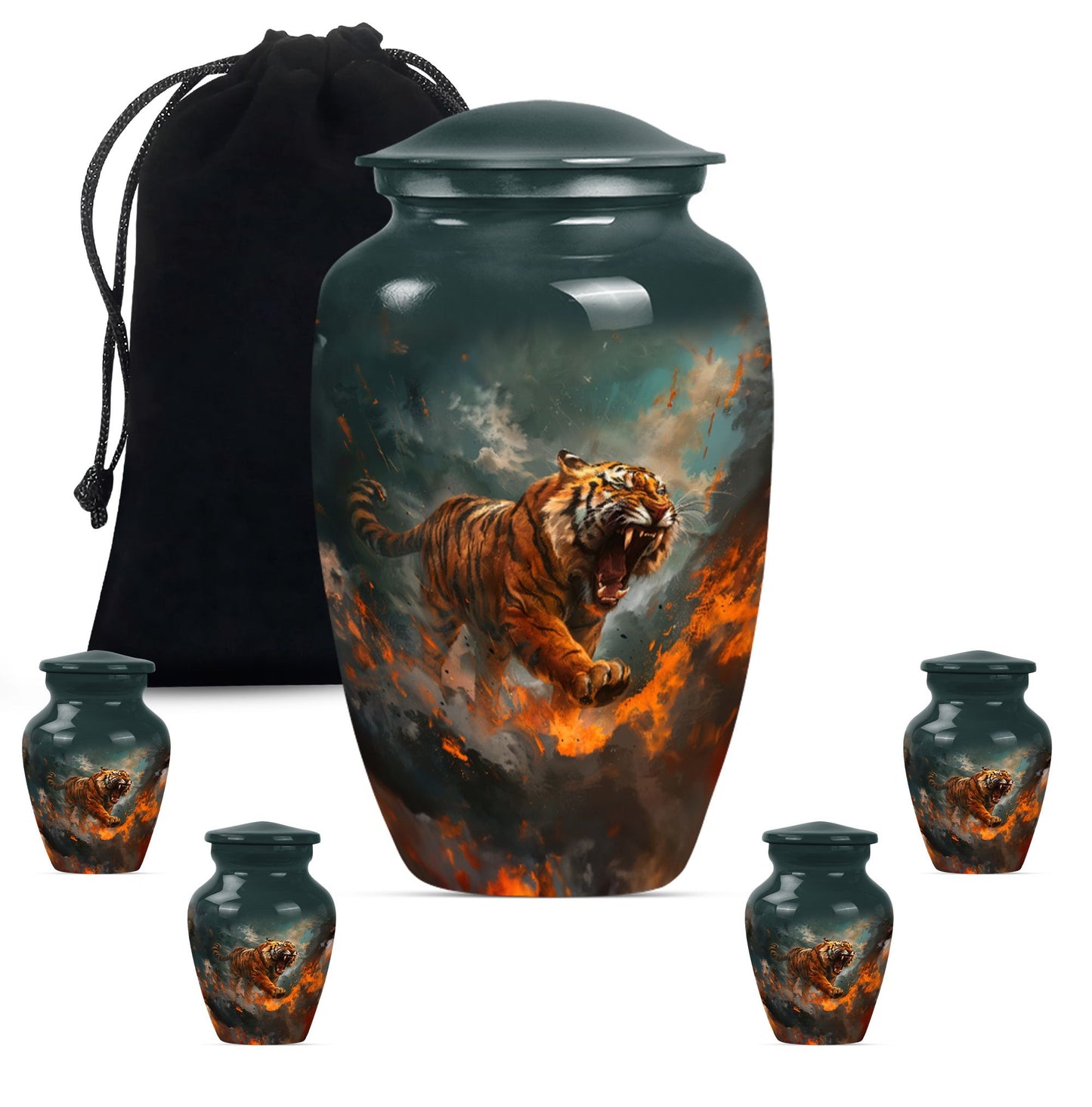 Classic Tiger Urn