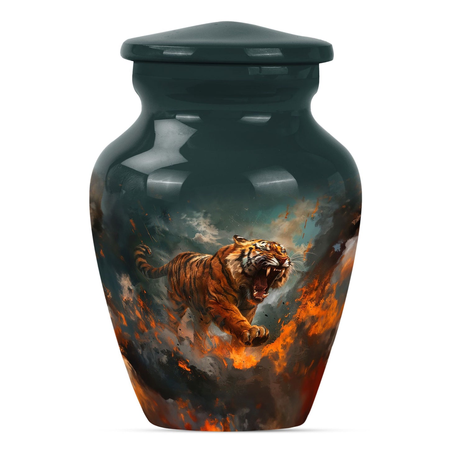 Classic Tiger Urn