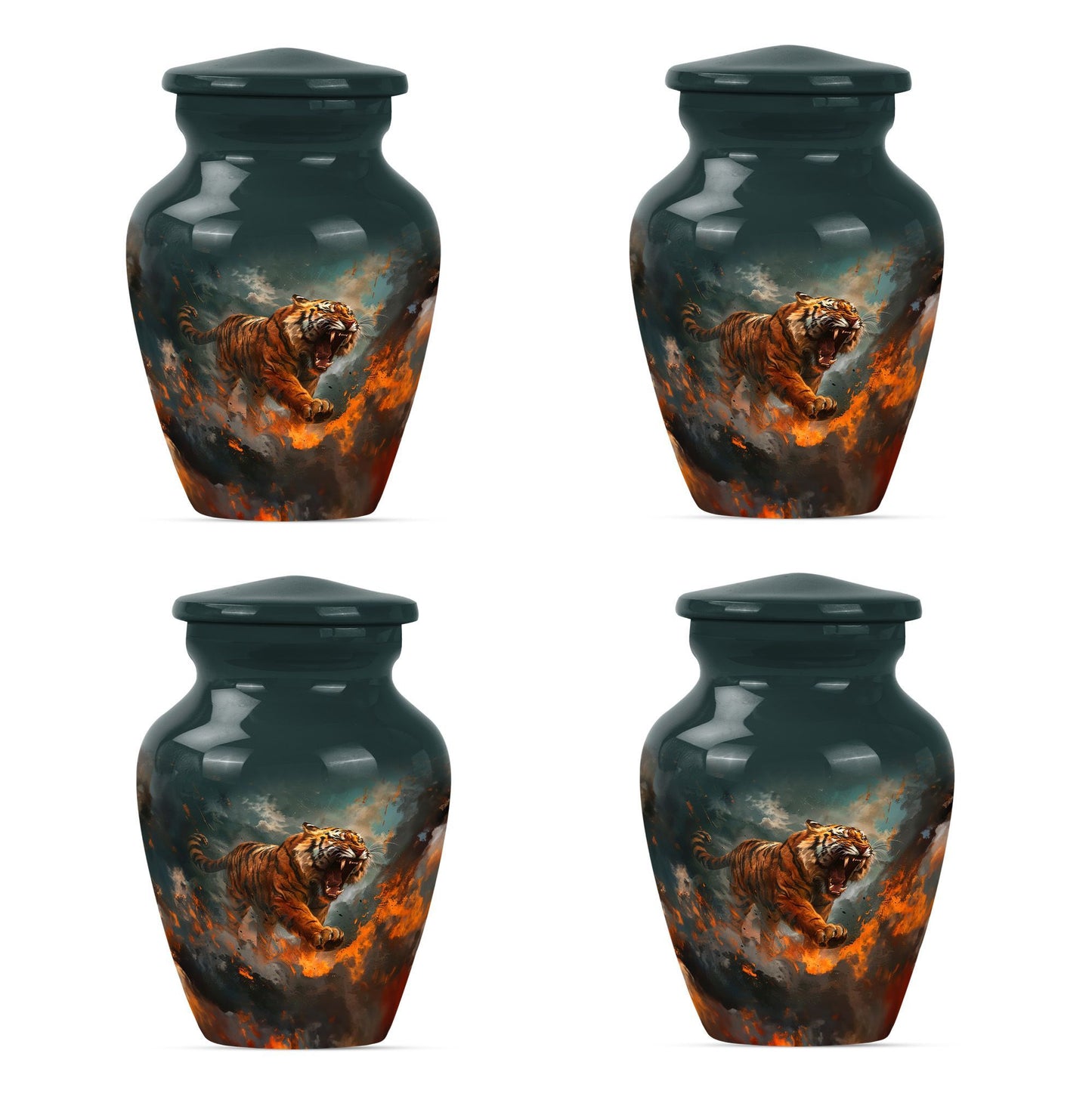 Classic Tiger Urn