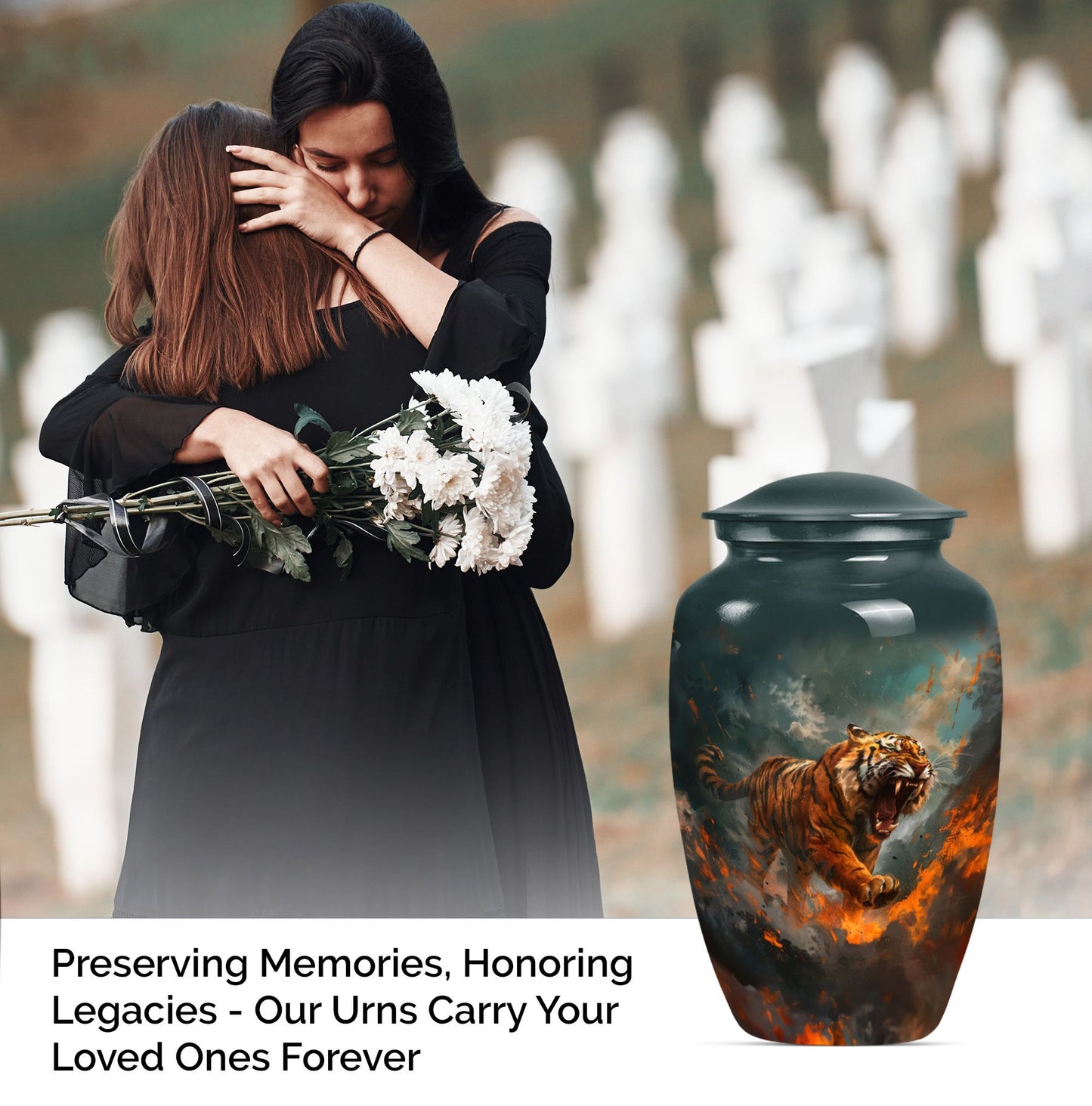 Classic Tiger Urn