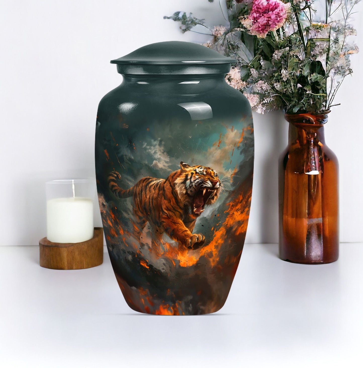 Classic Tiger Urn