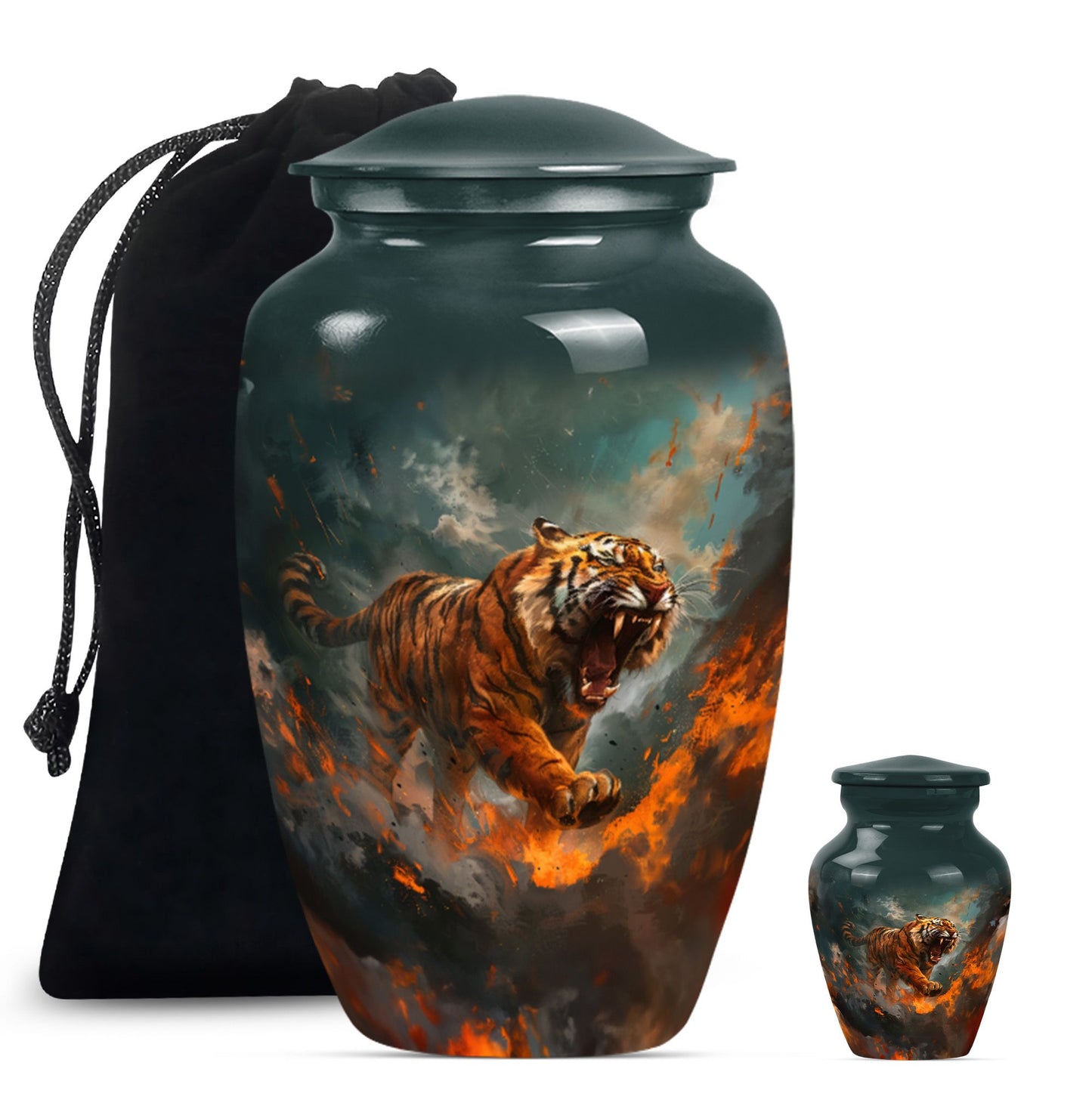 Classic Tiger Urn