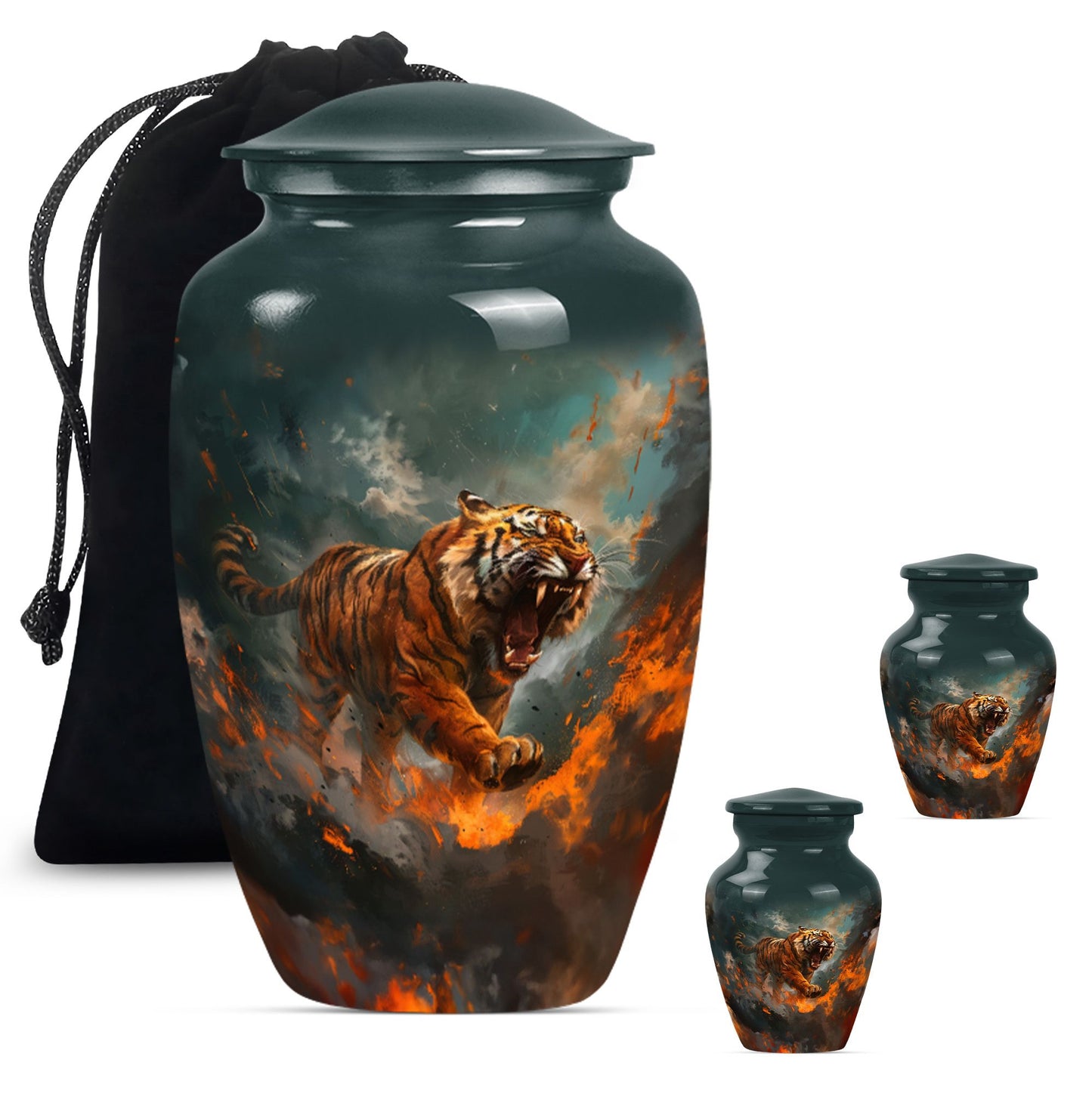 Classic Tiger Urn