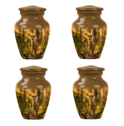 deer urn designed for human cremation ashes