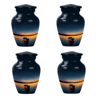 Boat Theme 3 Inch Keepsake Pack of 4